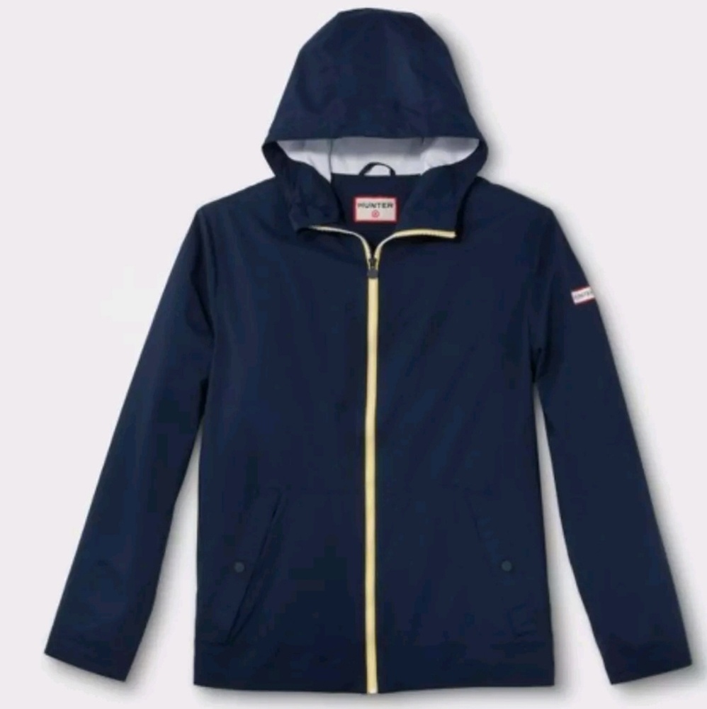 Hunter for Target Unisex rain coat Navy Blue XL